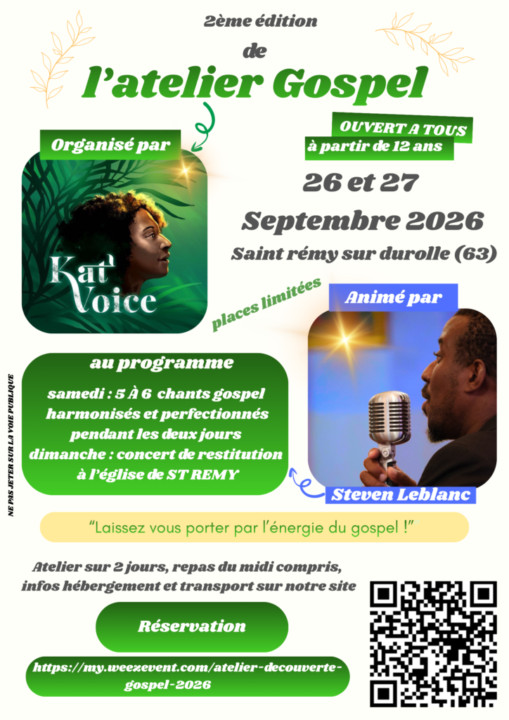 atelier gospel